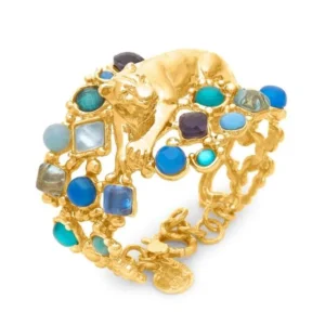 Bracciale Panthère Mirage Bleu – GIOVANNI RASPINI NOO33